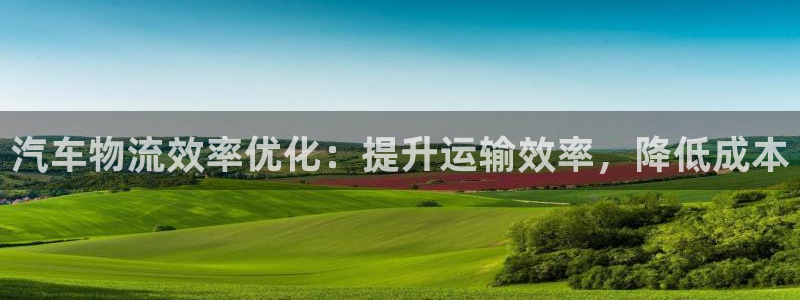 28圈注册网站链接怎么弄：汽车物流效