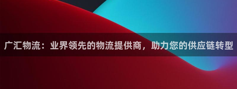 28圈连输10天：广汇物流：业界领先