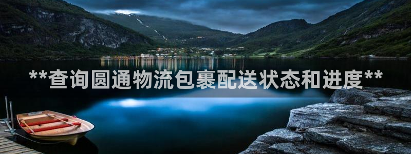 28圈退款：**查询圆通物流包裹配送