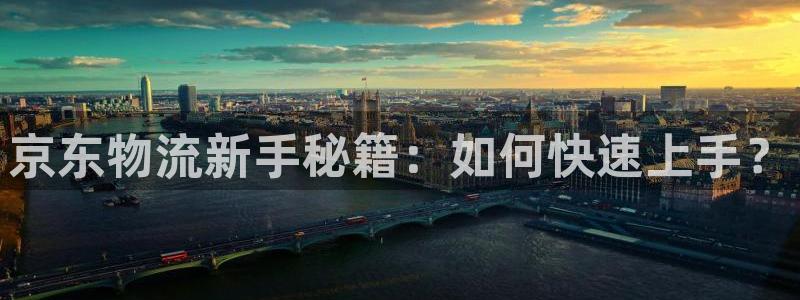 28圈官网平台下载：京东物流新手秘籍