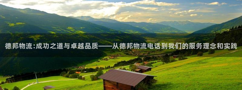 28圈软件有什么用：德邦物流:成功之