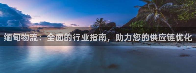 28圈cn：缅甸物流：全面的行业指南