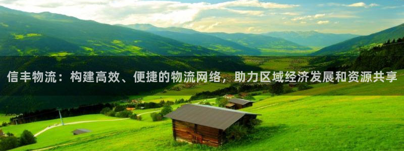 28圈注册条件：信丰物流：构建高效、