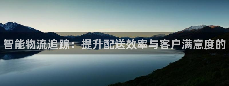 28圈平台注册：智能物流追踪：提升配