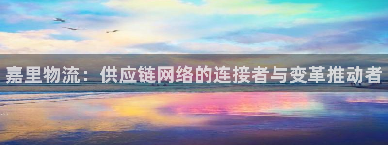 28圈登录不上咋回事：嘉里物流：供应