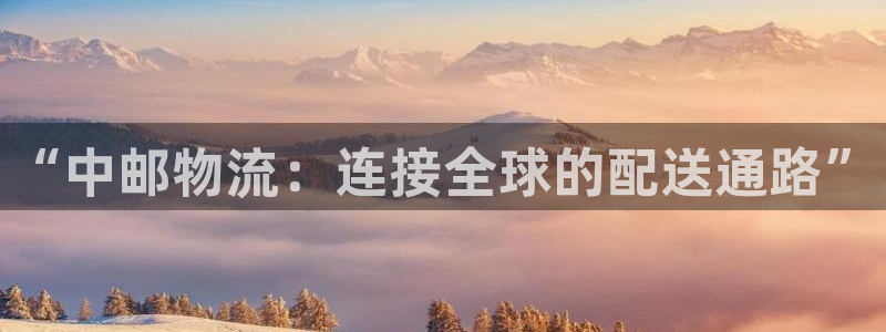 28圈机器人是什么软件：“中邮物流：